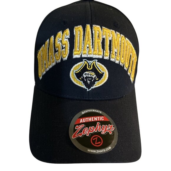 New NCAA UMass Dartmouth Massachusetts Arnie Corsair Snapback Hat Zephyr Zhat C - Picture 9 of 11